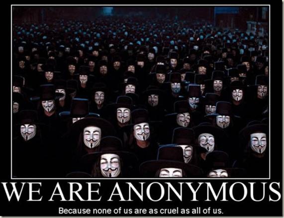 we are anonymous